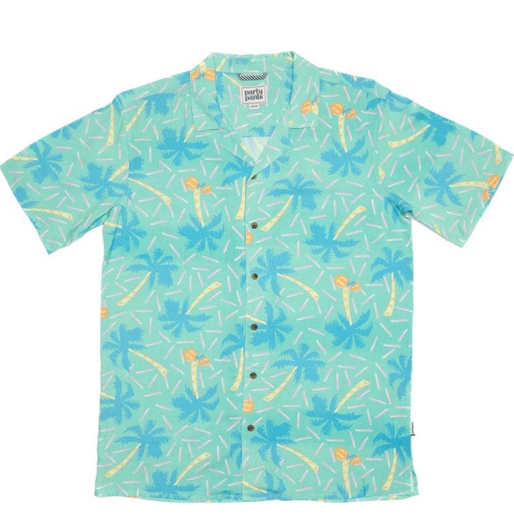 *2/$22* Party Pants cabana shirt XL